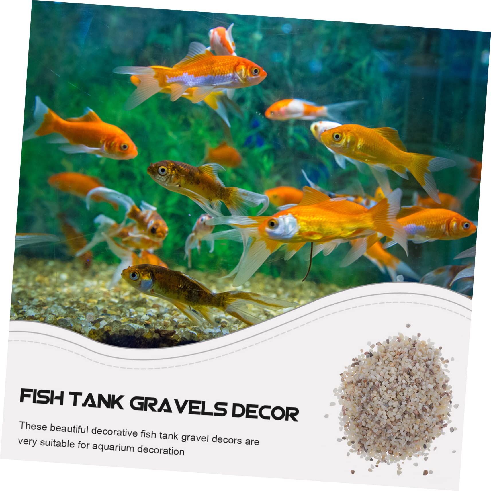 Substrato per Acquari Ghiaia per Pesci Ghiaia Decorativa per Acquari Mini Ghiaia per Piante