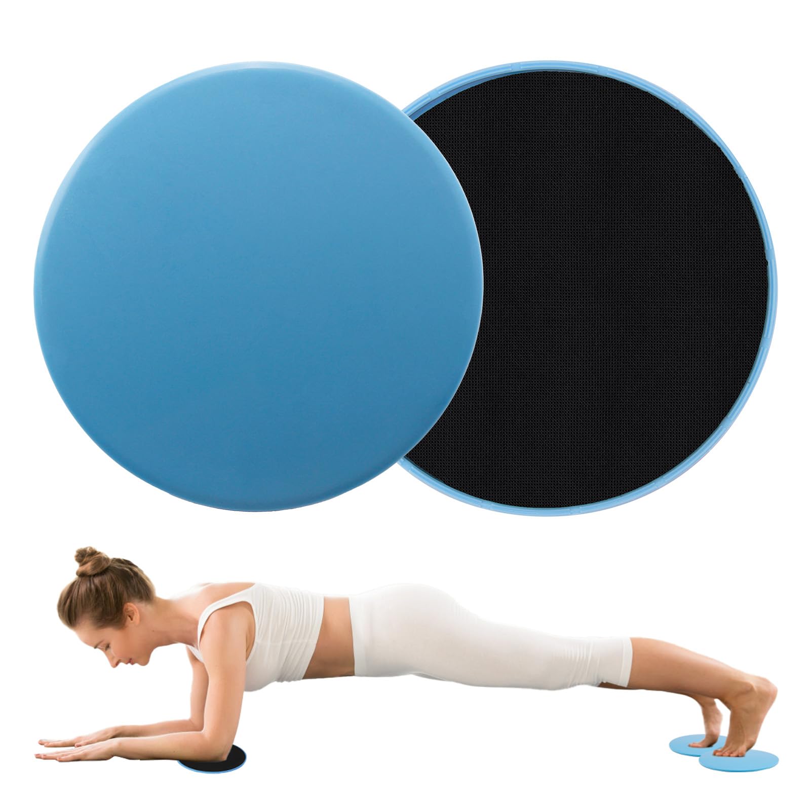 Disques De Glisse Fitness Double Face – Travaillez Abdos, Fessiers Et Bras Sur Tous Les Sols