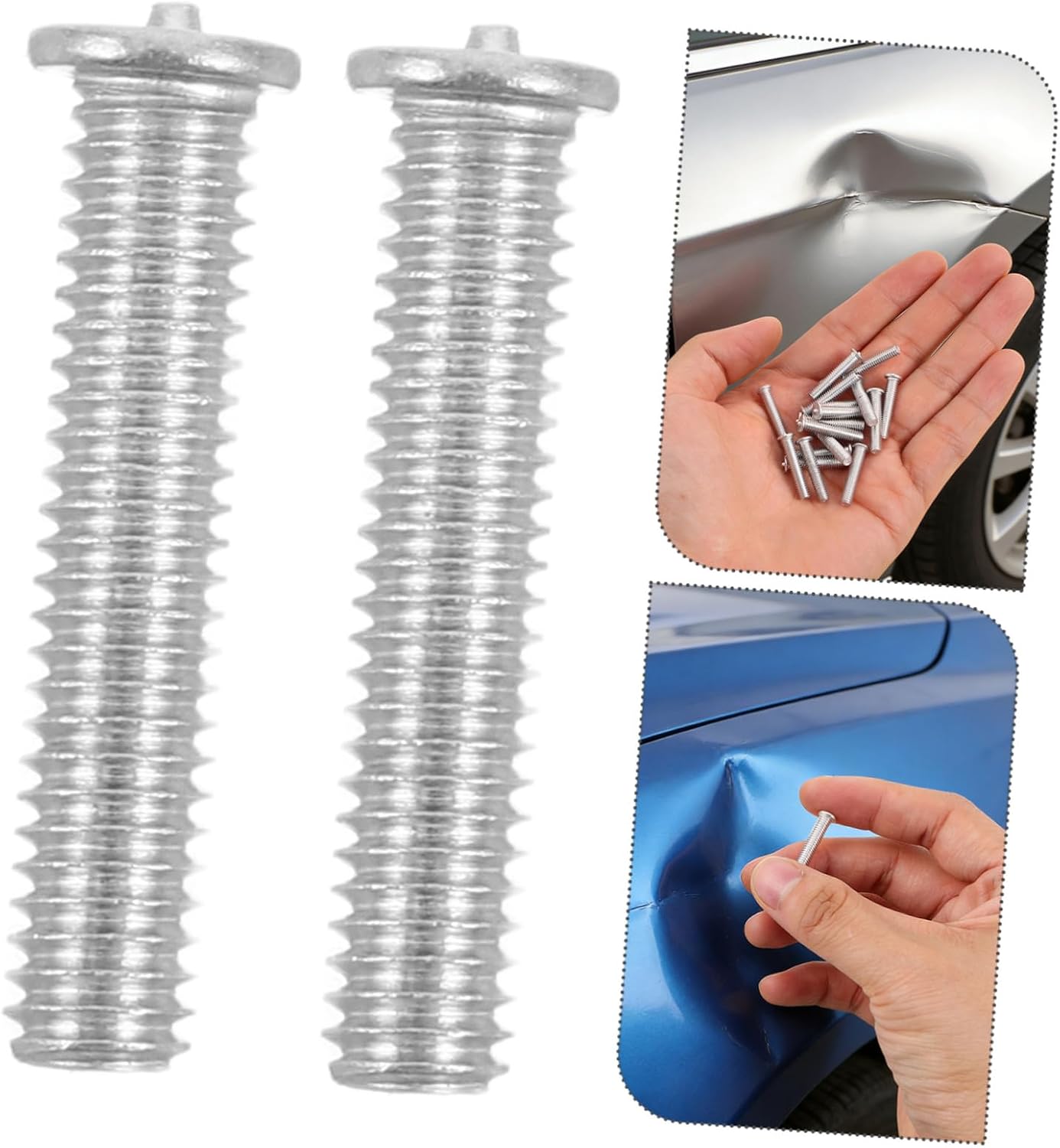 50pcs 4mm Metal Dent Pull Welding Studs for Auto Body Repair