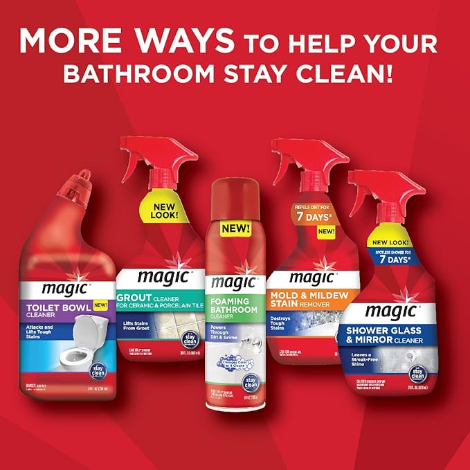 Magic Foaming Bathroom Cleaner 19 Oz. Aerosol miniatura 6