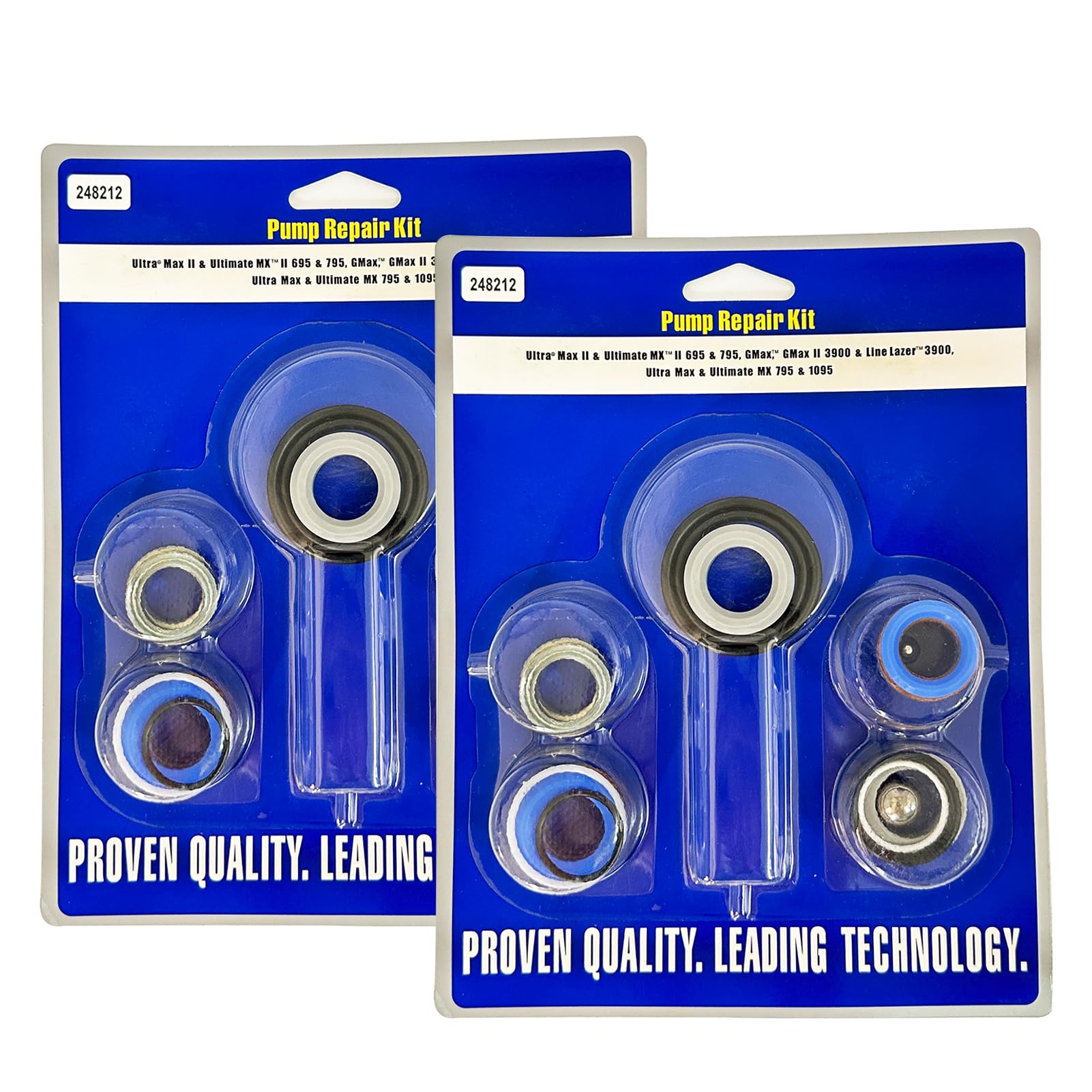 Kit réparation pompe 248212 anti-fuite pour pulvérisateur sans air GMax 3900