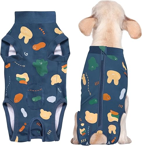 Miniatura 57 de Traje de cirugía para perros pequeños, esterilización femenina, traje profesional de recuperación para perros después de la esterilización, traje 2