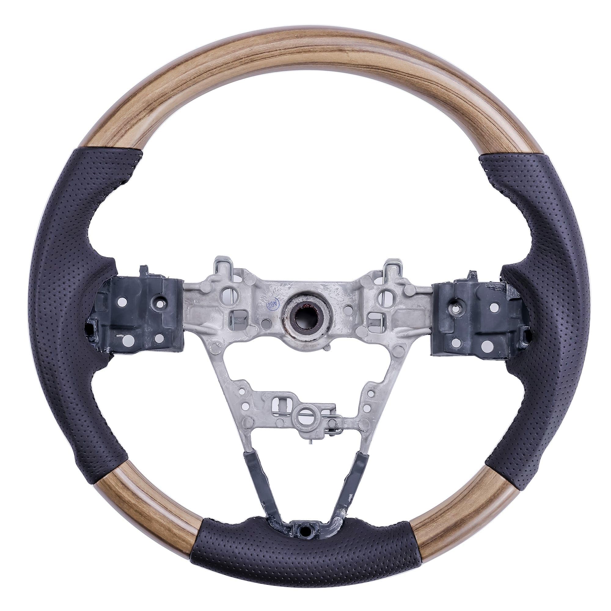 Amazon | WANGAN357 ガングリップ 茶木目ウッド ステアリング S700W