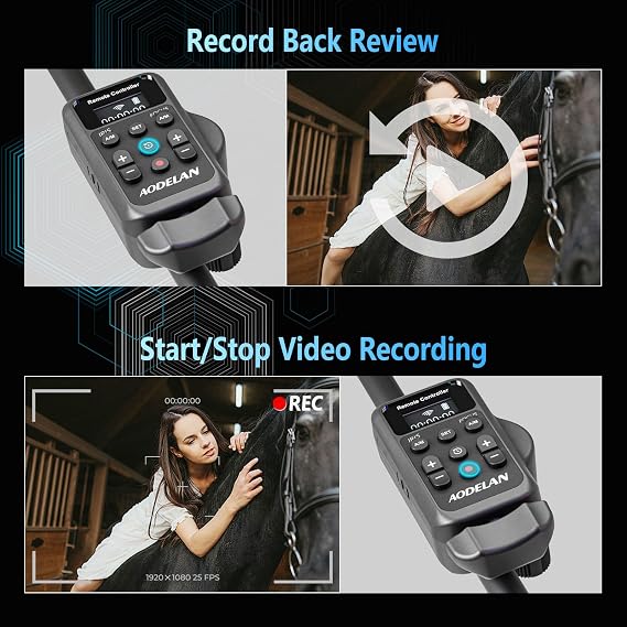 Remote Control Camcorder Wireless Zoom Controller for Sony, for Canon