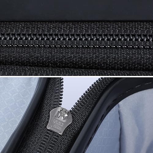 Miniatura 4 de TydeCkare Equipaje de mano de 20 pulgadas con bolsillo frontal con cremallera, 45L, maleta rígida ligera de ABS + PC con bloqueo TSA y ruedas