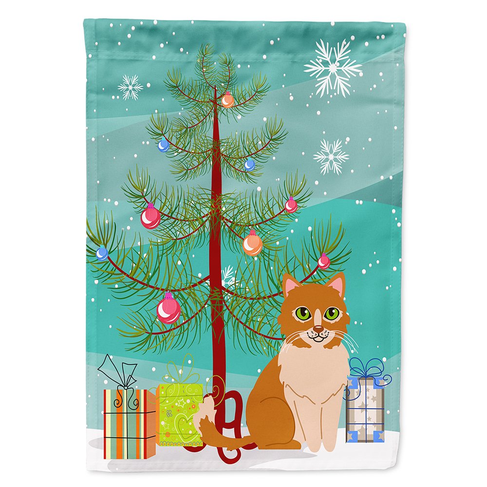 Ural Rex Cat Flag : décorez votre jardin pour Noël avec ce grand pavillon