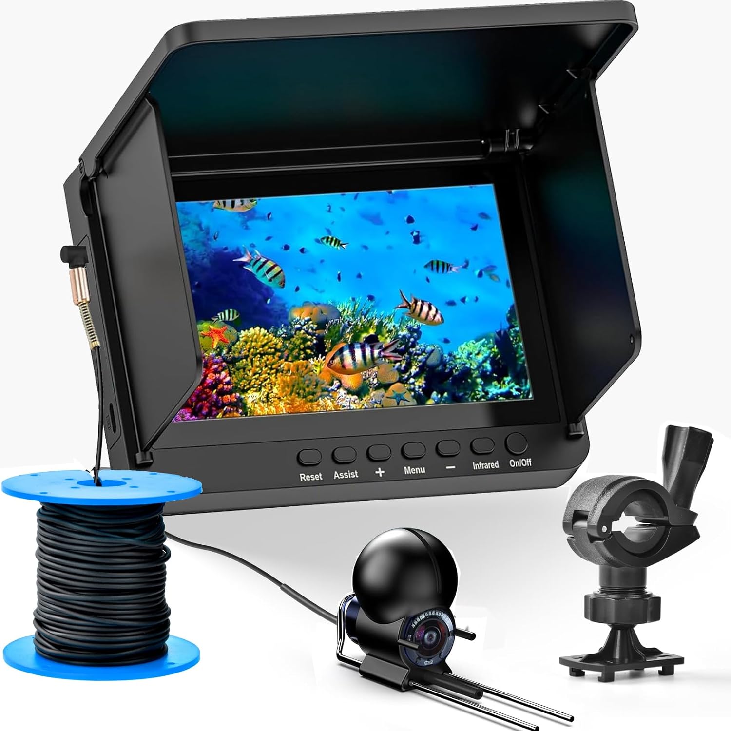 5inch Portable Fish Finder Camera Underwater Fishing Camera