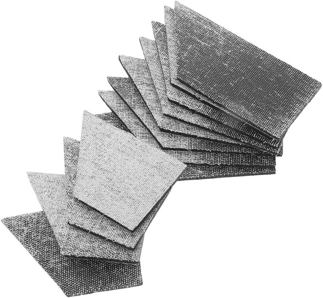 24pcs Pool Table Corner Hardware Rubber Pad for Bumper Protection Game Enhancement