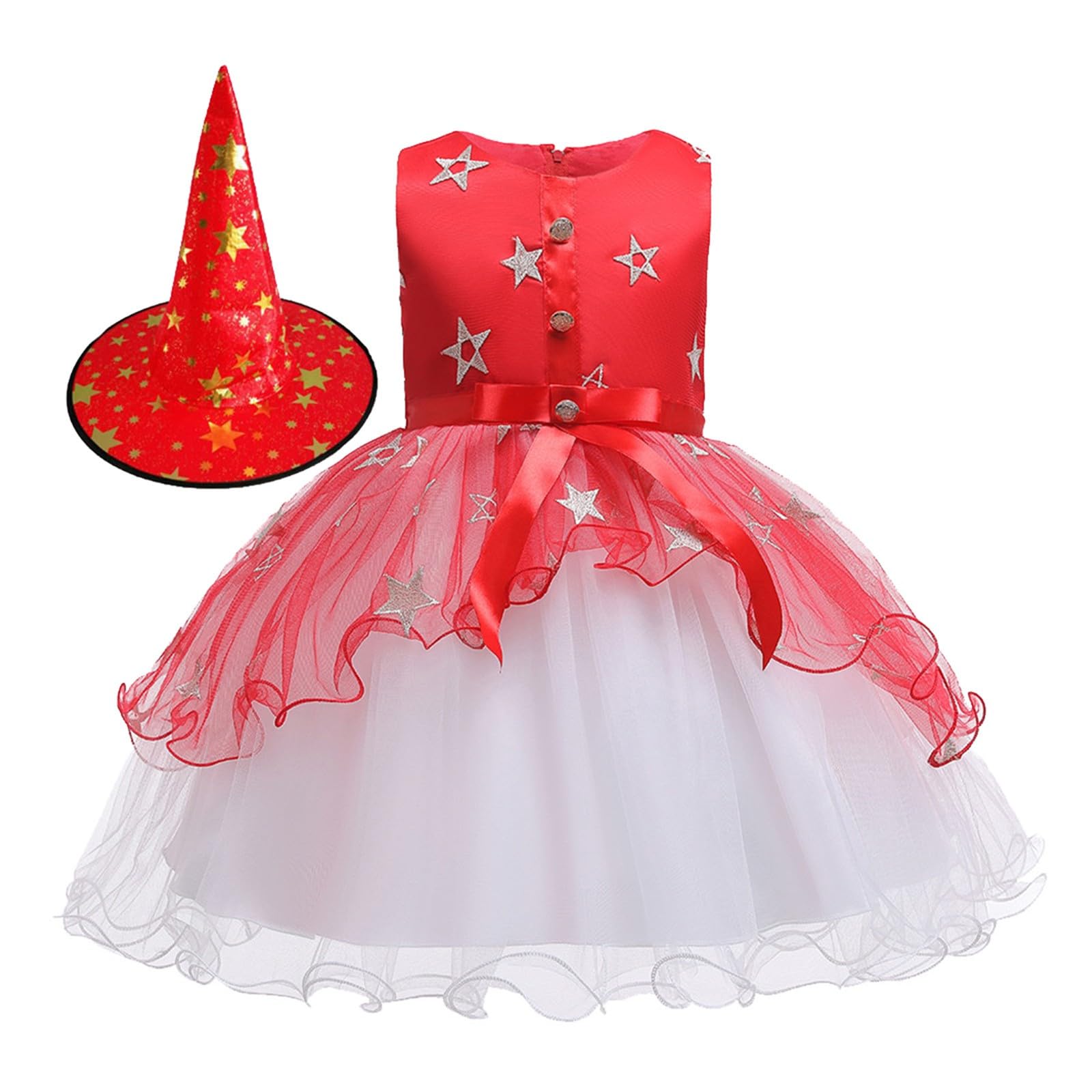 Amazon.co.jp: ハロウィン コスプレ 子供 魔女 ドレス チュール