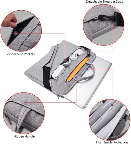 Miniatura 3 de Lacdo Funda para portátil de 15.6 pulgadas Acer Aspire 5 E 15, Predator Helios 300, FlagshipASUS VivoBook 15, TUF FX505  Dell Inspiron 15  Lenovo