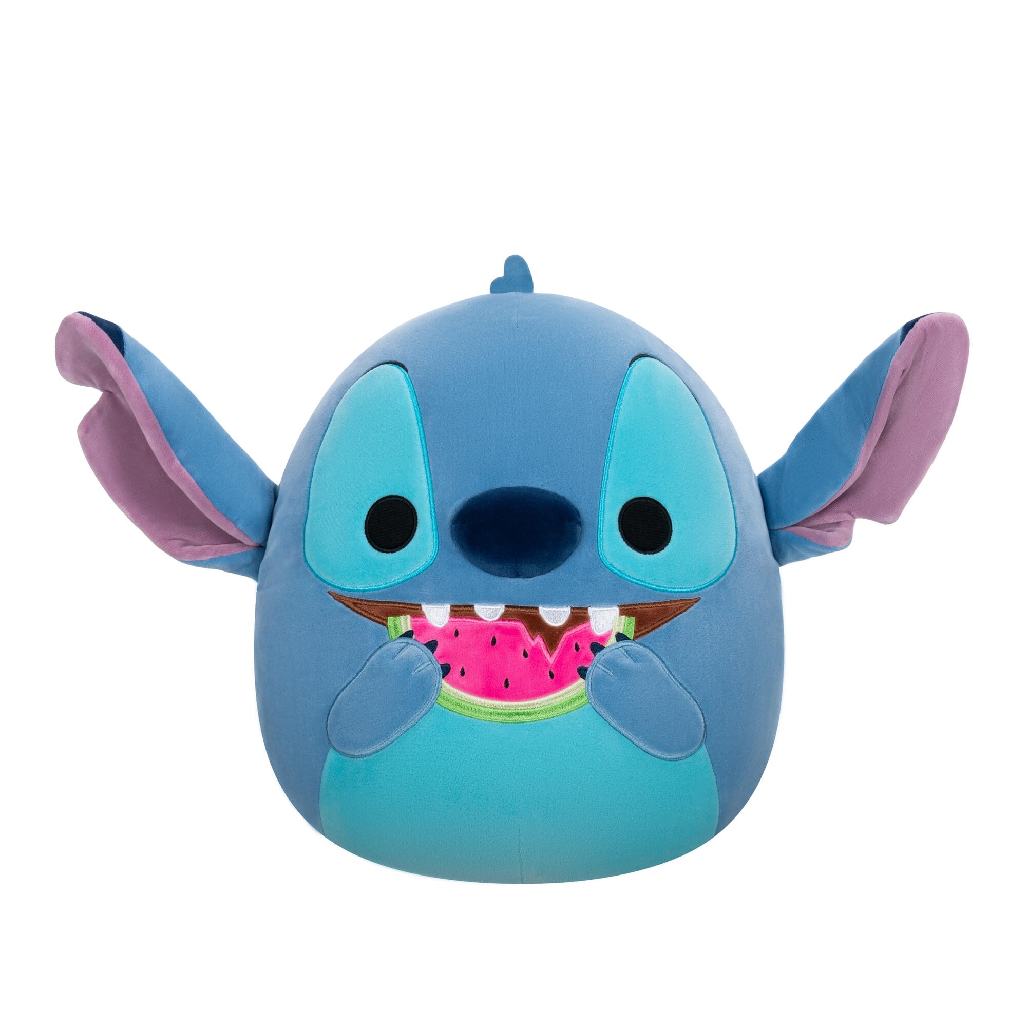 Original Disney 14-Inch Stitch with Watermelon - Official Jazwares Plush (Large)