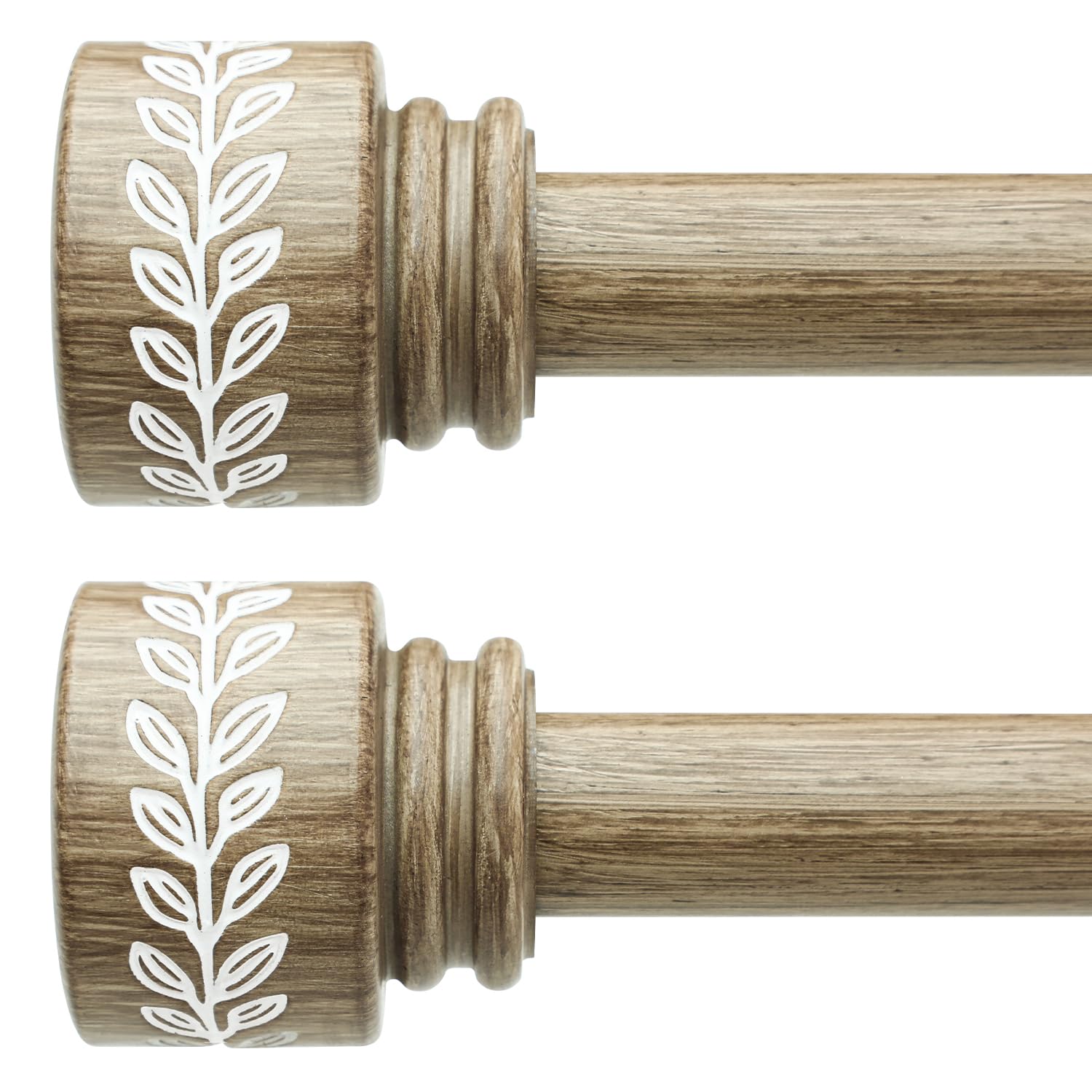 Natural Wood Curtain Rods - Boho & Handmade -17 Natural Wood Curtain Rods - Boho & Handmade -17