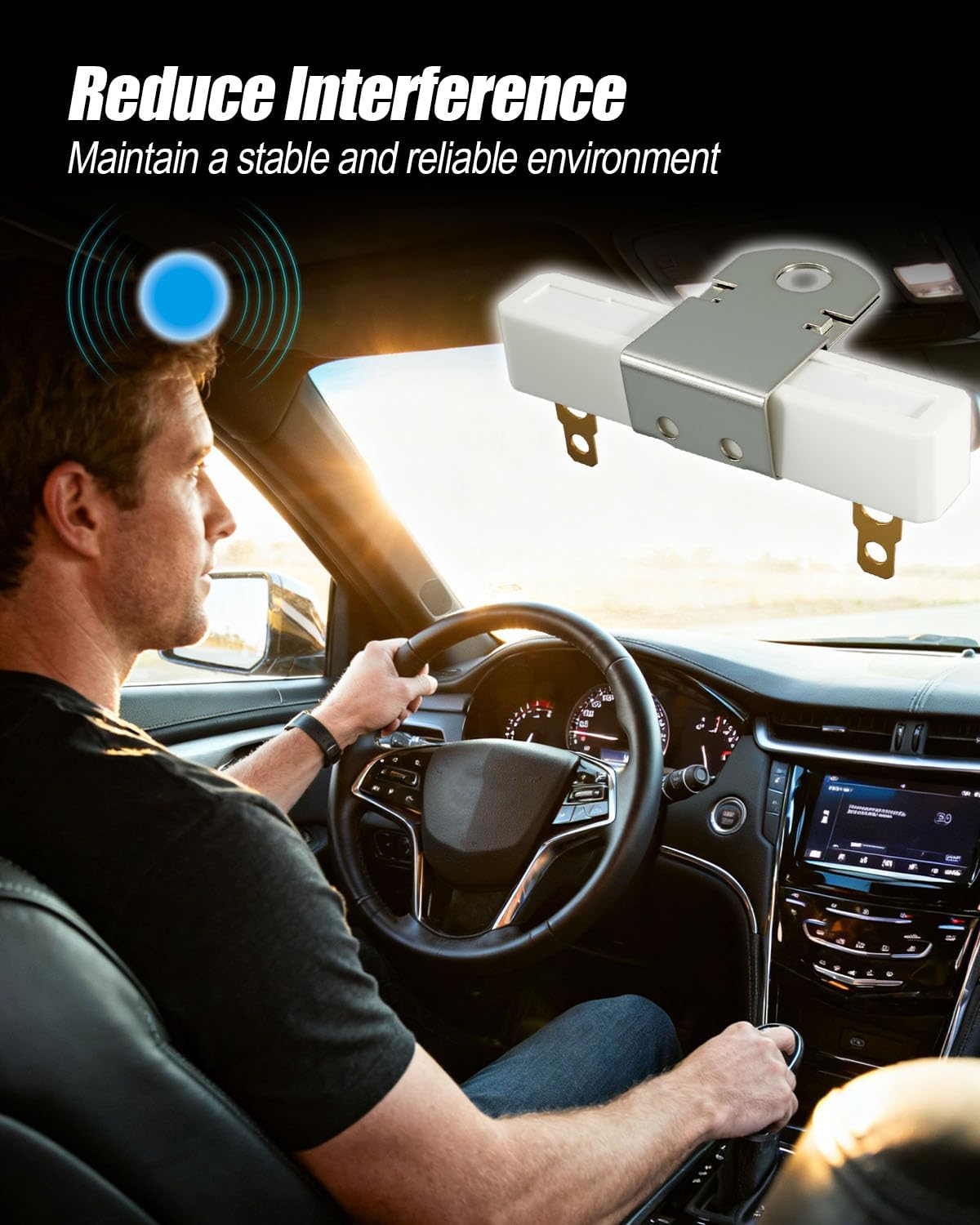 1.8ohms Ignition Coil Resistor Fit for Chevy Bel Air Nomad 1955-1957 Camaro 1967-2002 Corvette 1963-1967 Impala 1958-1966 GMC Truck 1956-1966 Replace 19017084 F1104