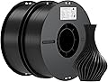 Creality Ender PLA Filament 1.75 mm, Black, 2 Pack 1 kg Spools, Dimensional Accuracy ±0.3 mm, PLA Filament for 3D Printer, Compatible with FFF Printers, High Printing Quality