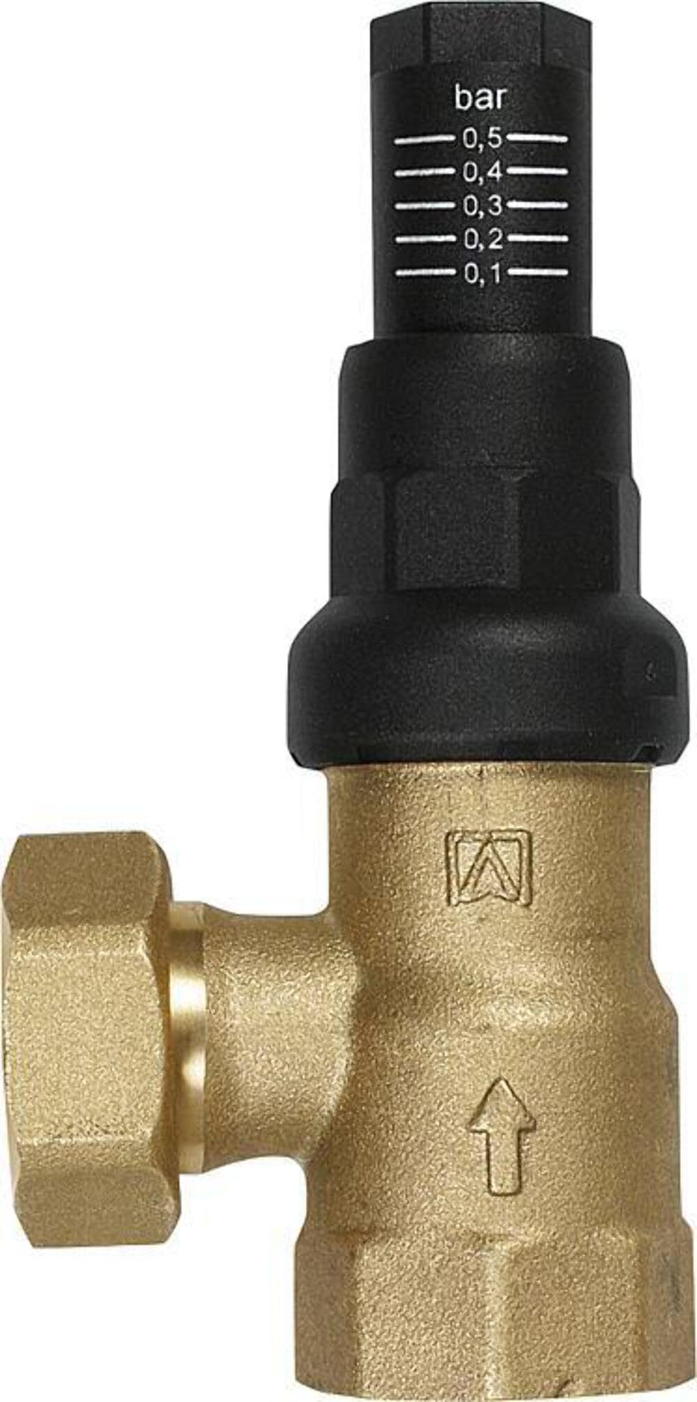 Afriso Differenzdruck-Überstromventil, Eck-Ausführung mit  