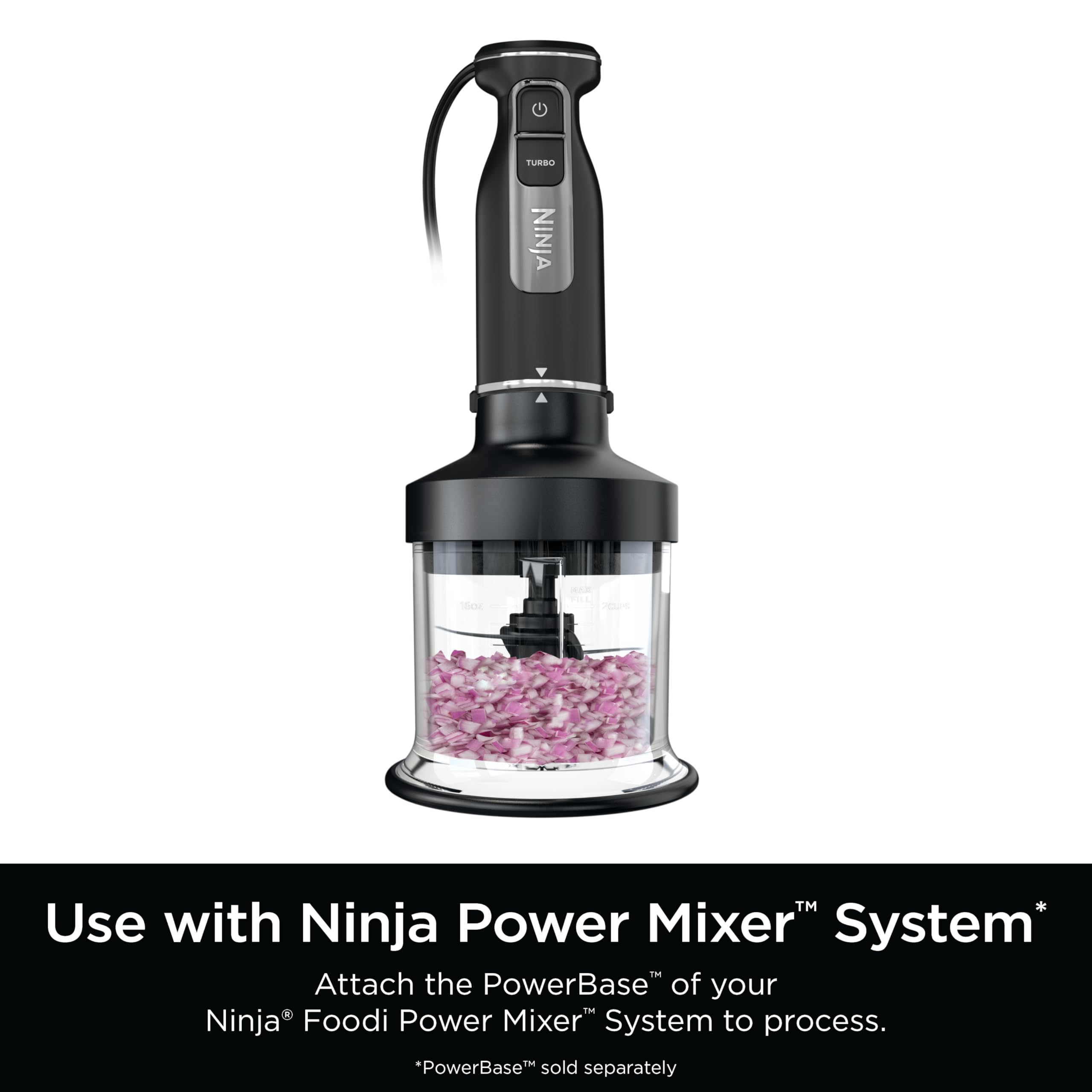 Amazon.com: Ninja Foodi Power Chopper 3-Cup Food Processor Bowl