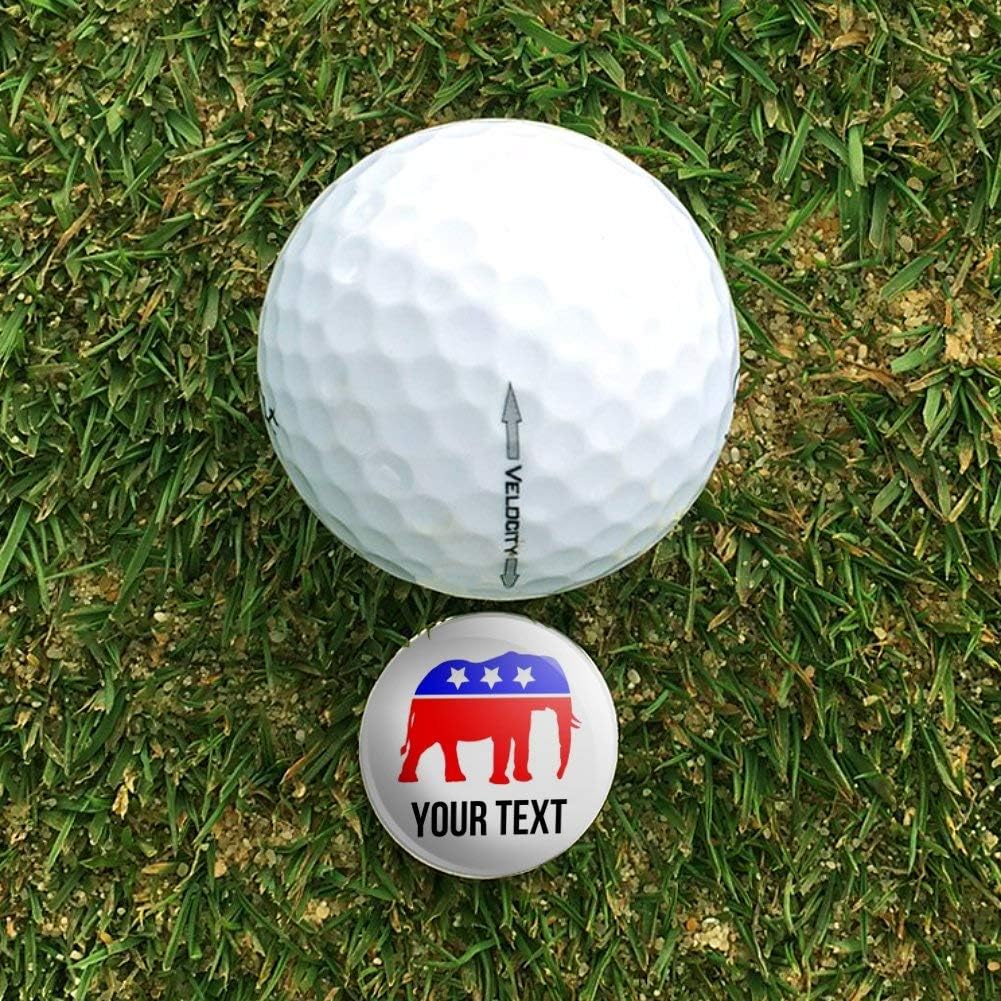review GRAPHICS & MORE Personalized Custom 1 Line Republican Elephant Political Golf Hat Clip with Magnetic Ball Marker