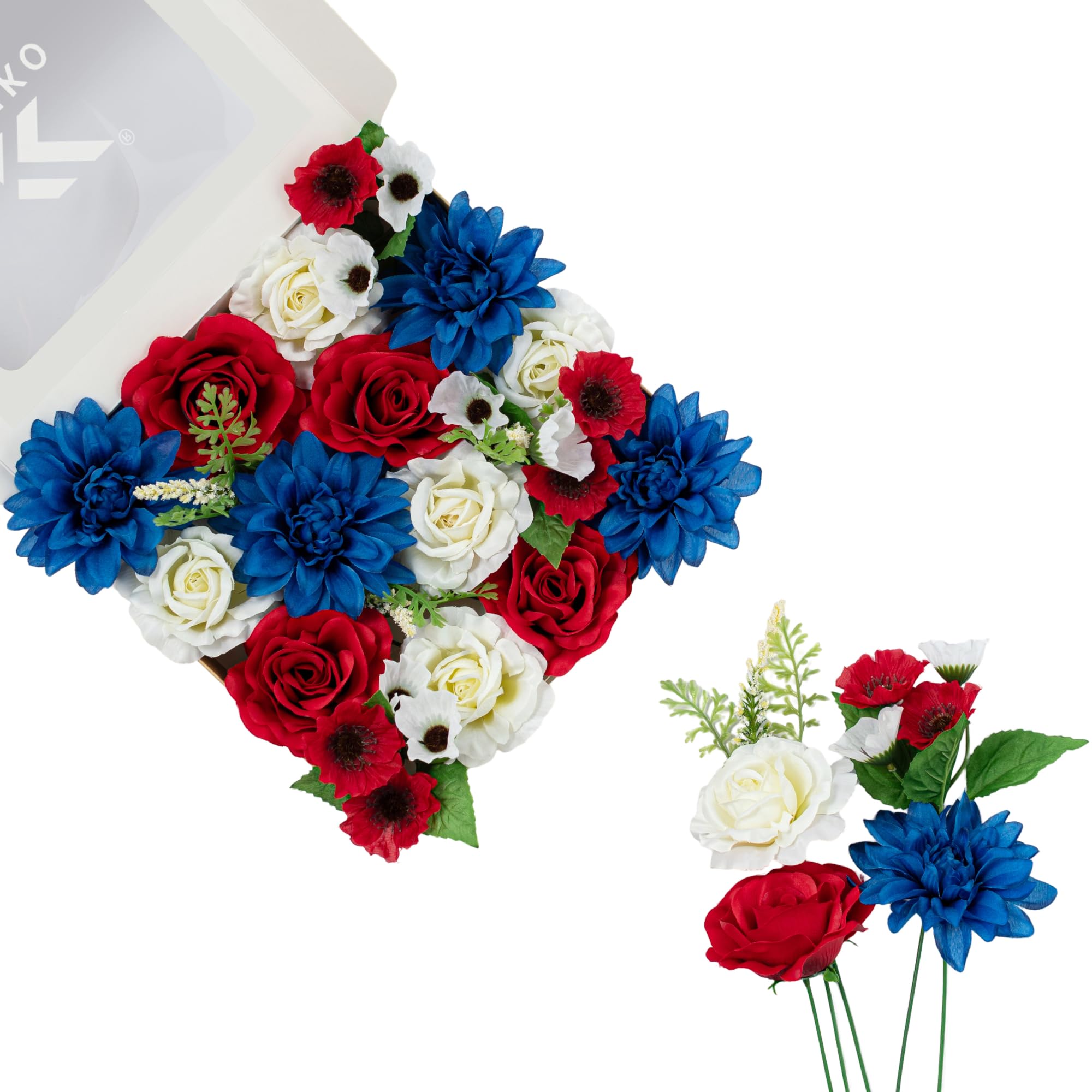 FANKO Artificial Flowers Faux Bouquet
