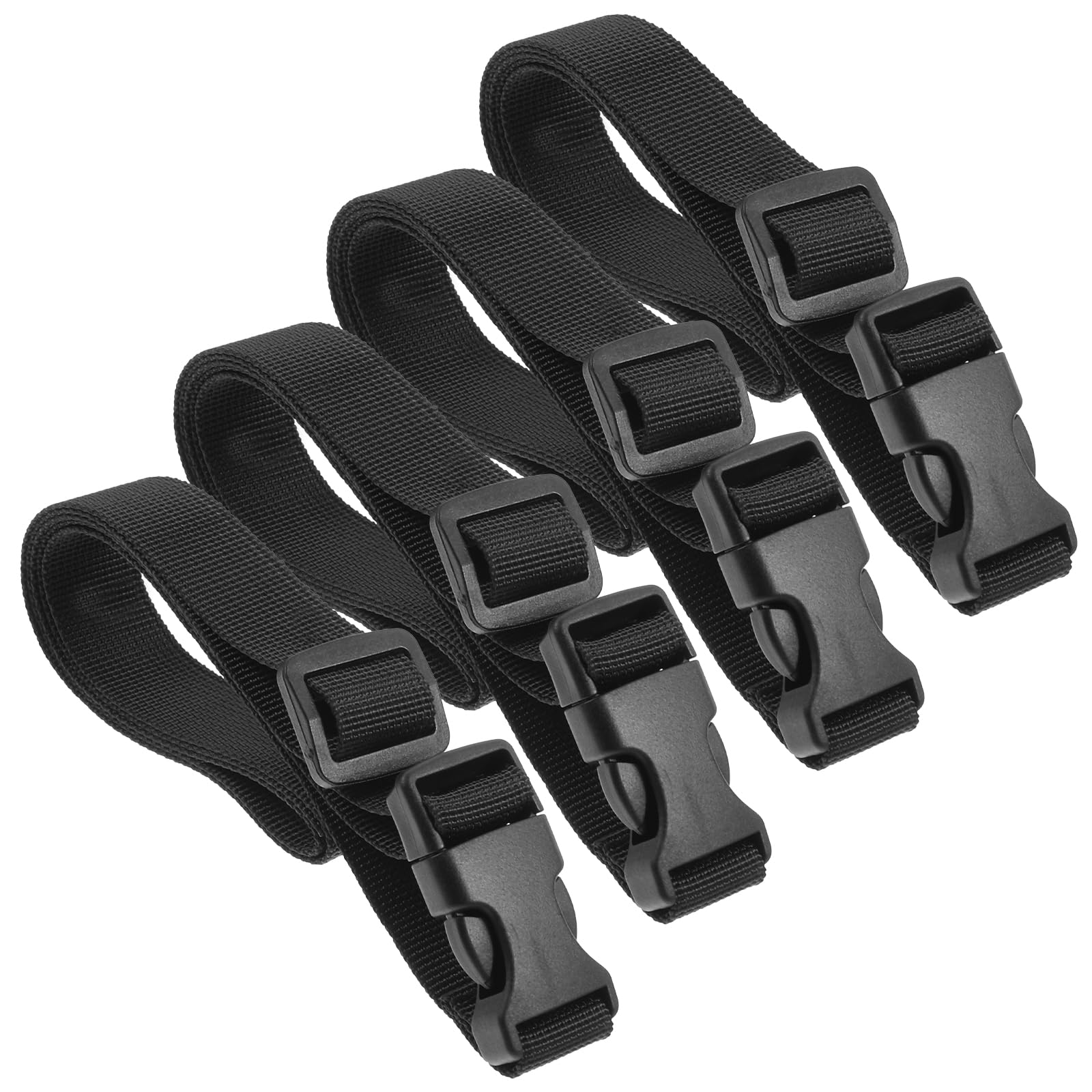 Sangle En Polypropylène Robuste 4 Pouces (100 Mm) - Noir - Longueur 5 Yards - Pour Chaises De Jardin, Bagages, Remorquage