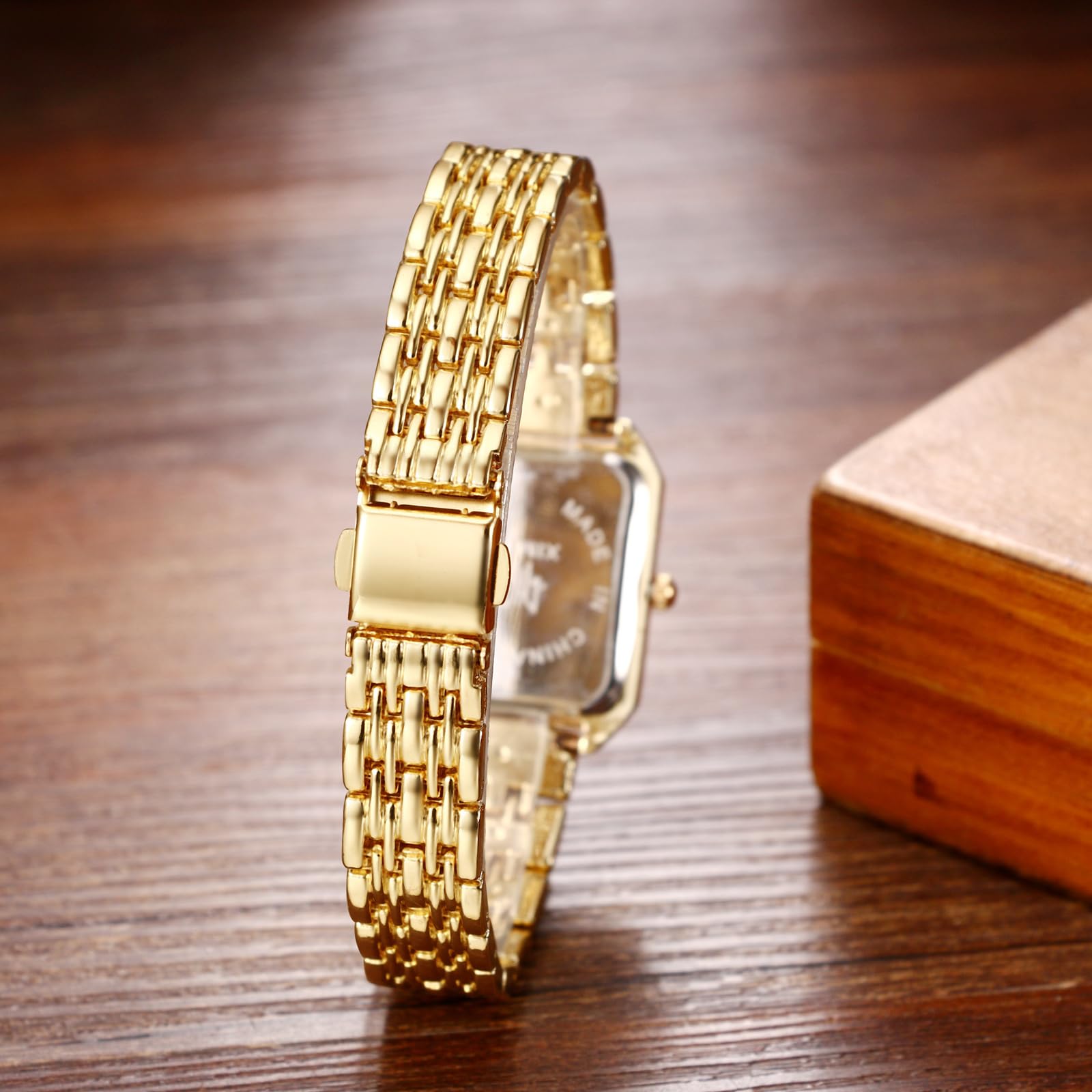 JewelryWe Orologio da Polso al Quarzo da Donna Cinturino in PU Pelle Regalo