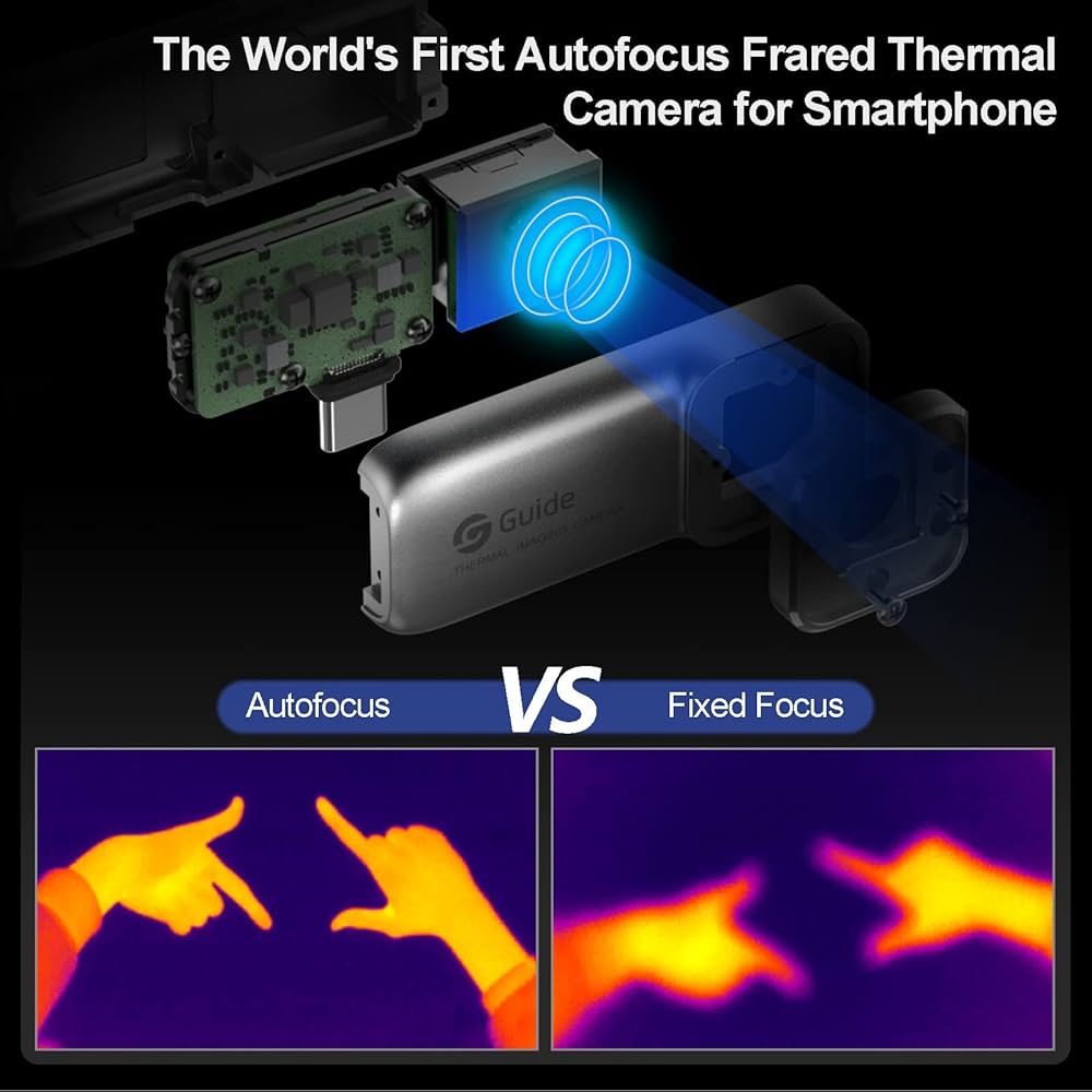 Guide サーマルカメラ スマートフォン用 MobIR Airサーマルカメラ | Guide Sensmart