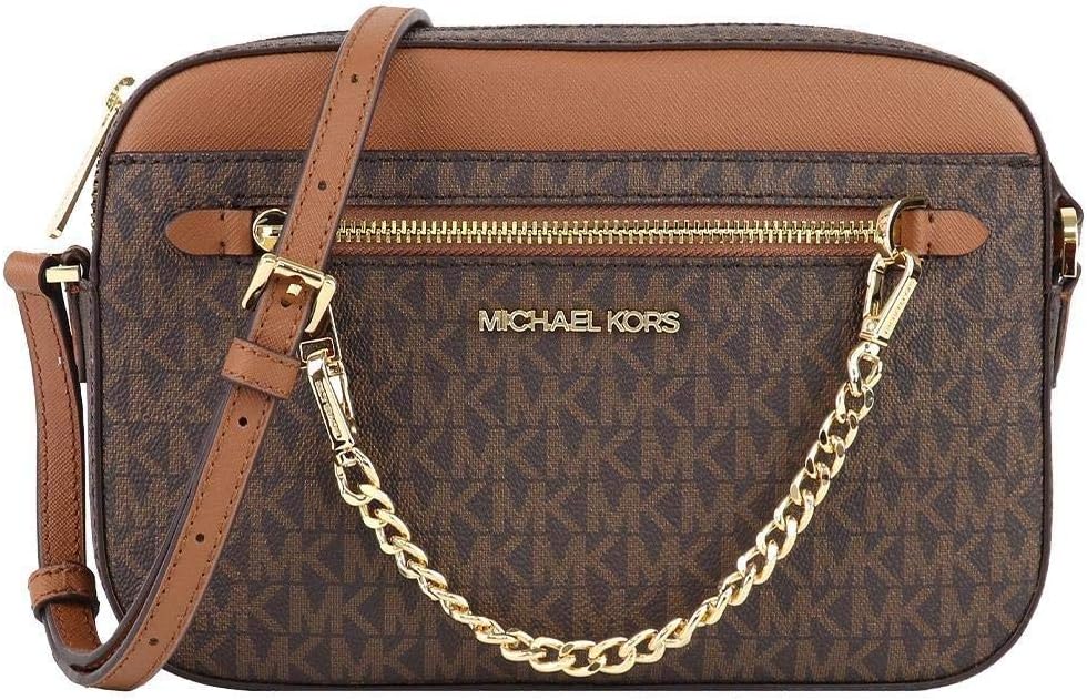 Michael Kors Women's Jet Set Item LARGE EAST WEST CHAIN Crossbody