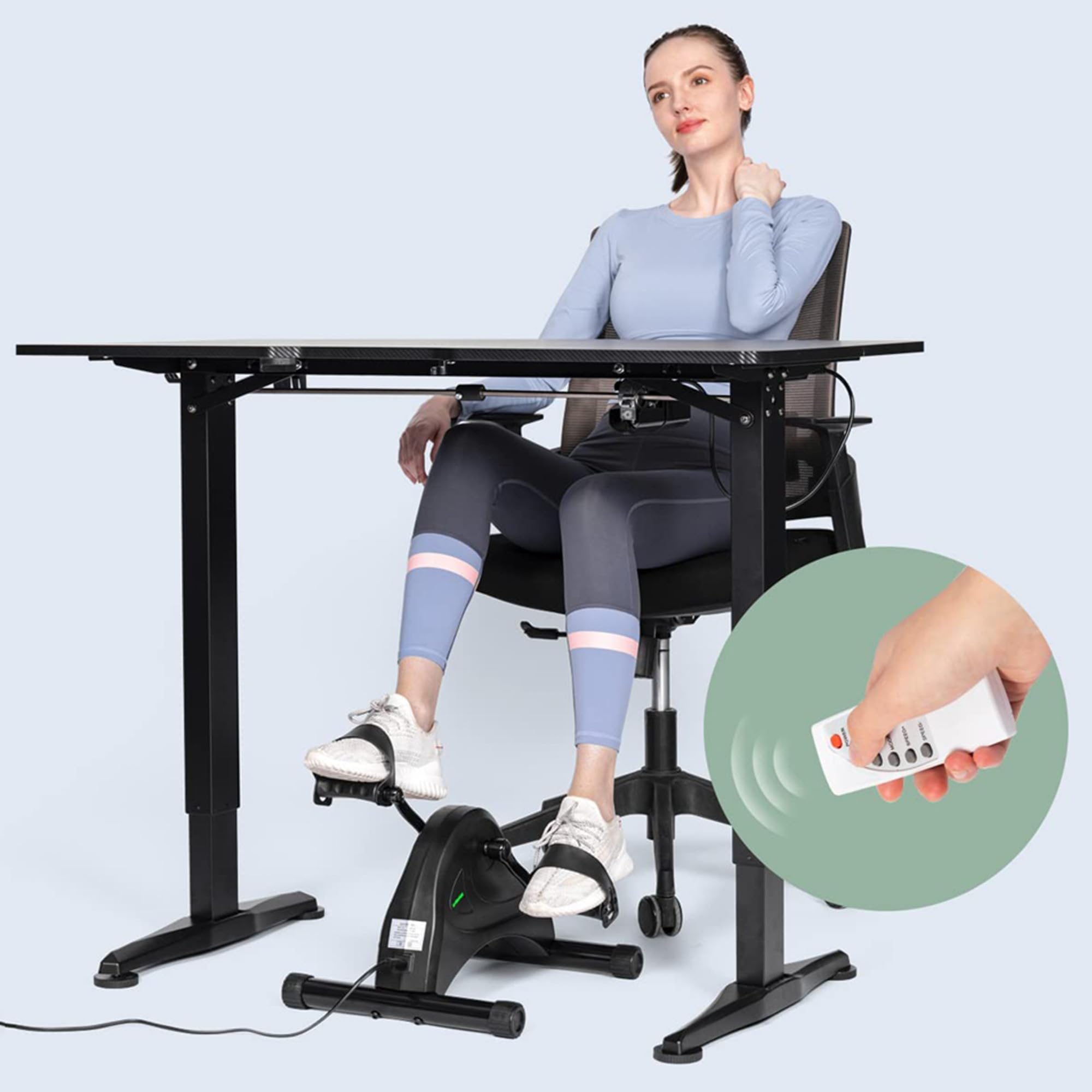 PEDALIERA ELETTRICA CON DISPLAY - nera