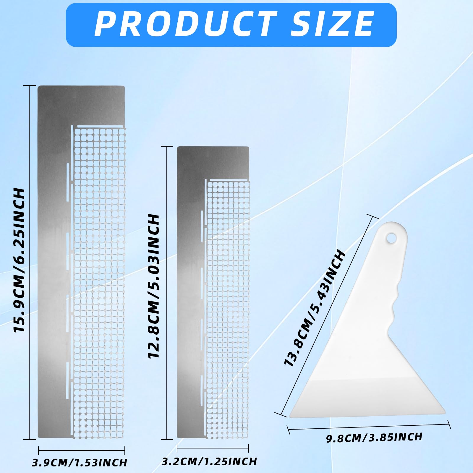 Snapklik.com : 3PCS Diamond Painting Ruler, Stainless Steel 5D Diamond ...