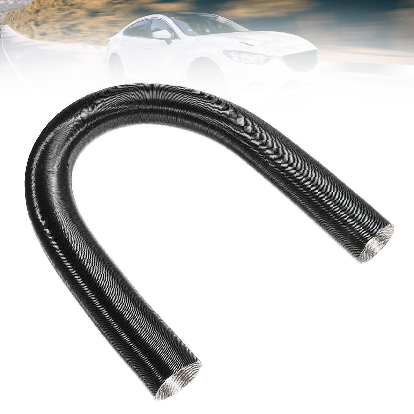 Preheater Hose - 60mm Warm Air Outlet Pipe, Aluminum Ducting Foil, for Webasto Dometic Planar Air Heater (100cm-200cm)