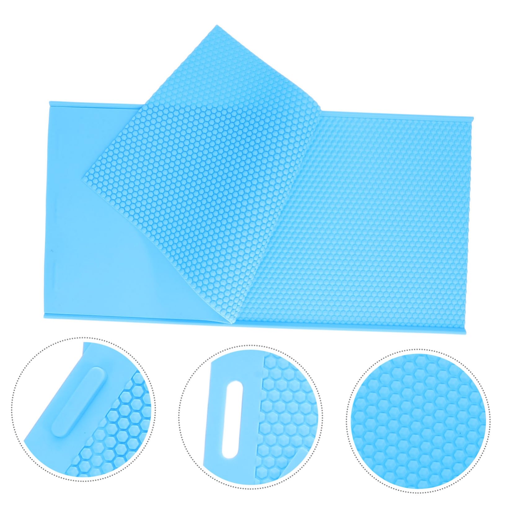 Abaodam Stampo in Silicone Per Cera d Api Foglio Pressato Per Cera d Api Stampe Per Foglio Pressato Fogli Nido d Ape Creazione Di Stampi Per Progetti Artigianali Domestici