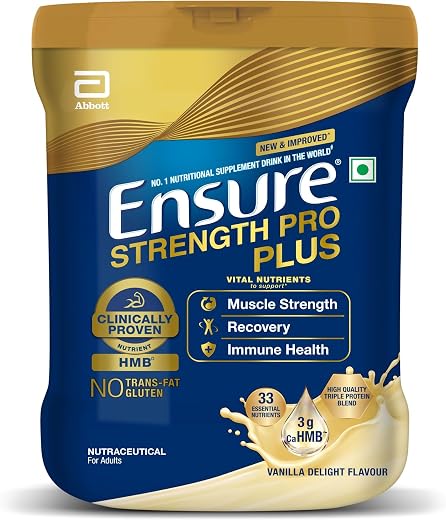 Ensure Plus Powder - 1 Kg (Vanilla), Blue
