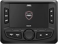 Vista 5 de Wet Sounds WS-MC-20 Centro multimedia de 2 zonas con control remoto de popa con cable WS-G2-CTR con pantalla a todo color para WS-MC-20