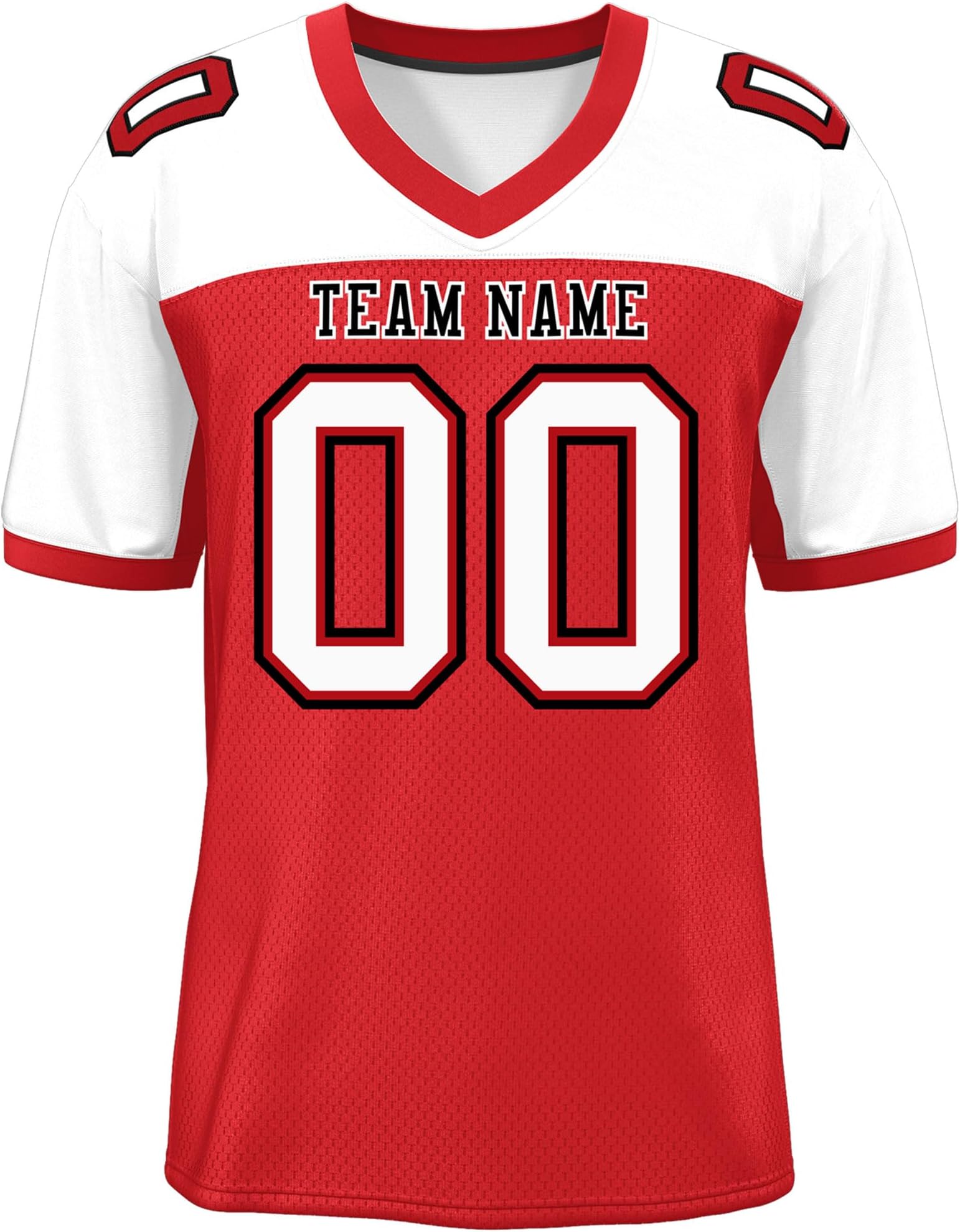 Personalized Football Jersey -Custom Practice Jersey Stitched or Printed Name Number for Men Women Youth