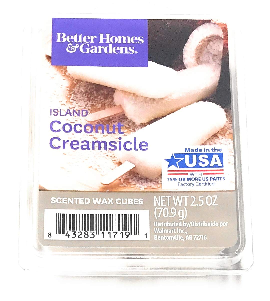 Better Homes& Gardens Scented Wax Cubes, 2.5 oz 2.5 Oz