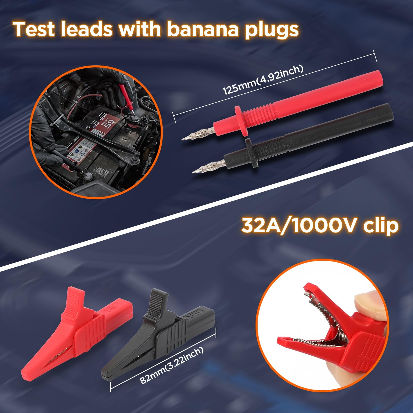 KIT DE CORDONS De Test Pour Multimètre Fil De Sonde De Test Pour