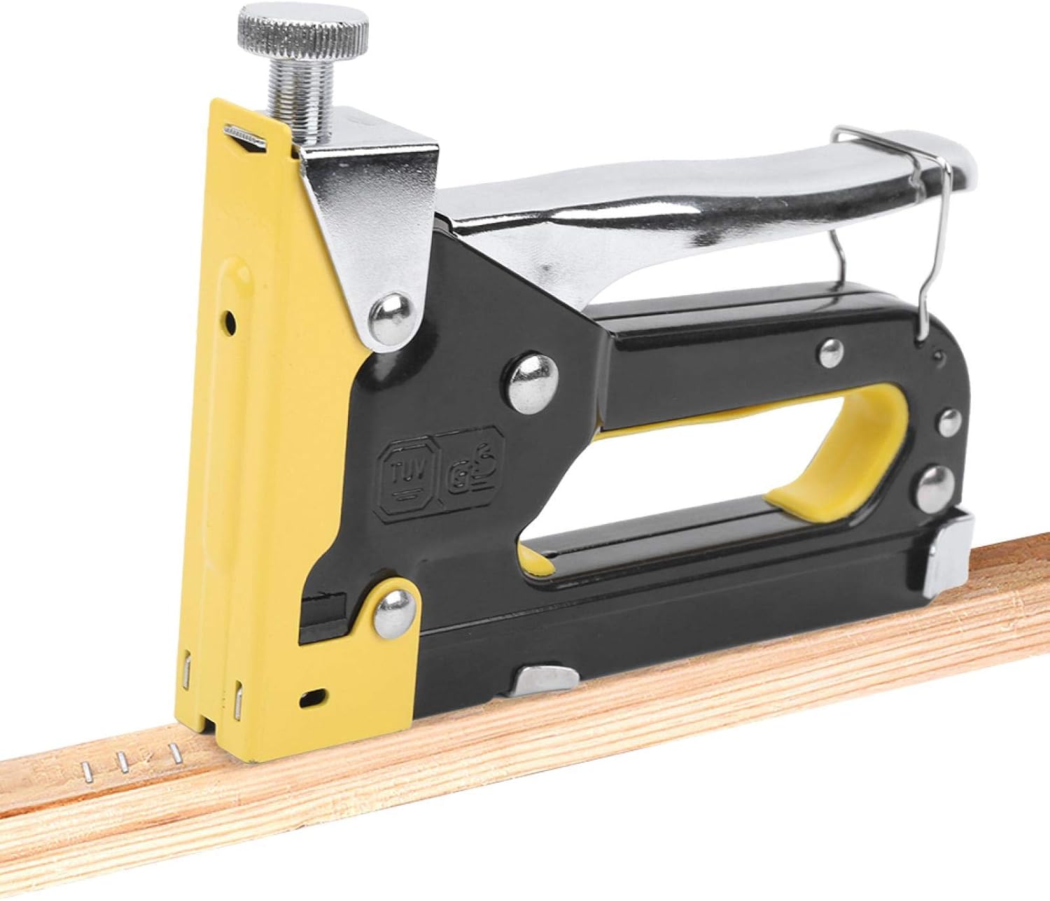 Fast Nailing 600 Nails Capacity Staple Gun Top Spring Configuration 3 in 1 0.2-0.6 inch for Photo Frame : Office Products