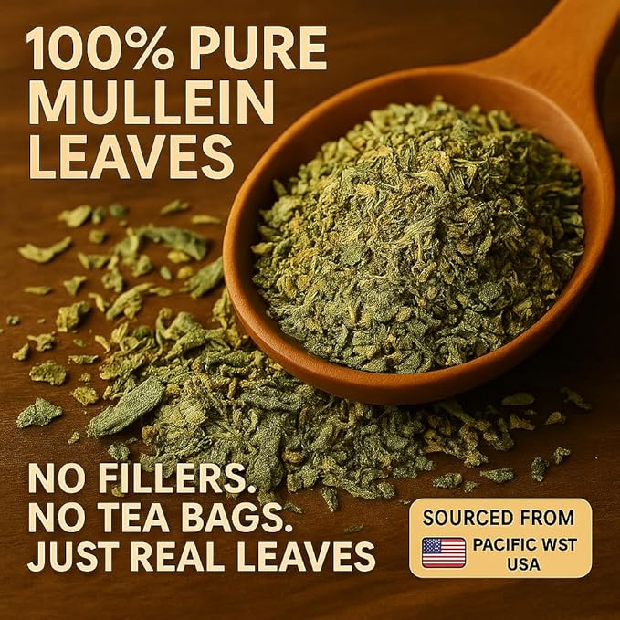 Té de Hojas de Gordolobo Natural - 60g - 40 Servicios miniatura 5