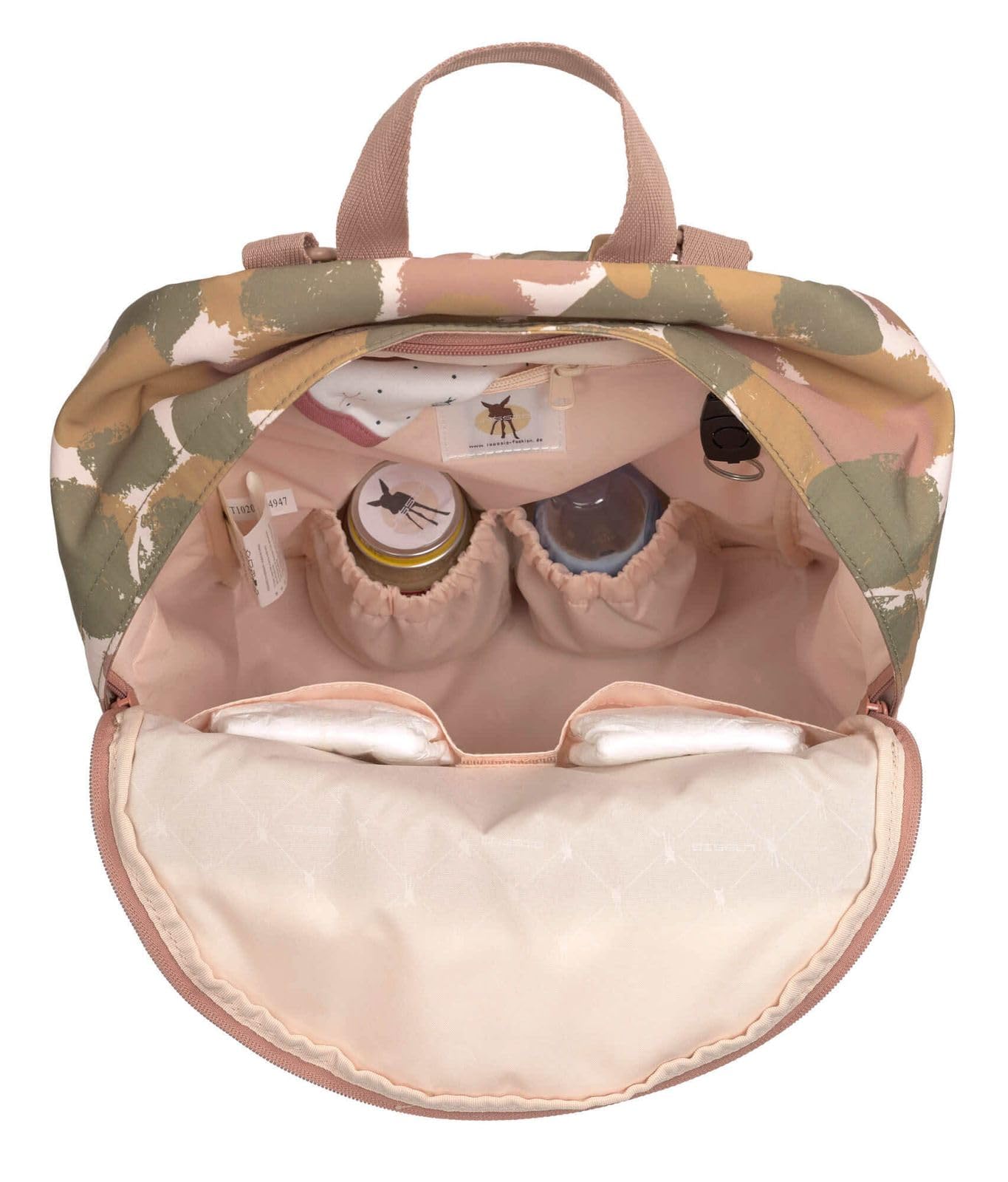 Luźny plecak z podkładką do przewijania, mocowanie wózka dziecięcego/Casual Urban Backpack