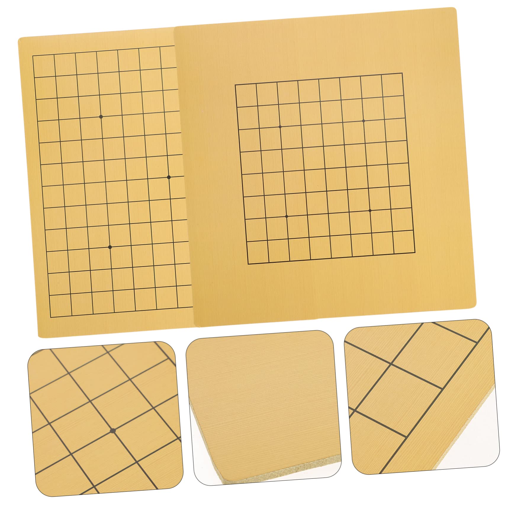 SUPVOX Tablero De Go Portátil Plegable 12.59X11.81In Juego De Mesa Tradicional Accesorio De Ajedrez Go para Niños Y Adultos Ideal para Casa Viajes Y Juegos Infantiles