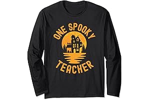 Eerie Elementary 1: A Spooky Teacher Halloween Costume Long Sleeve T-Shirt