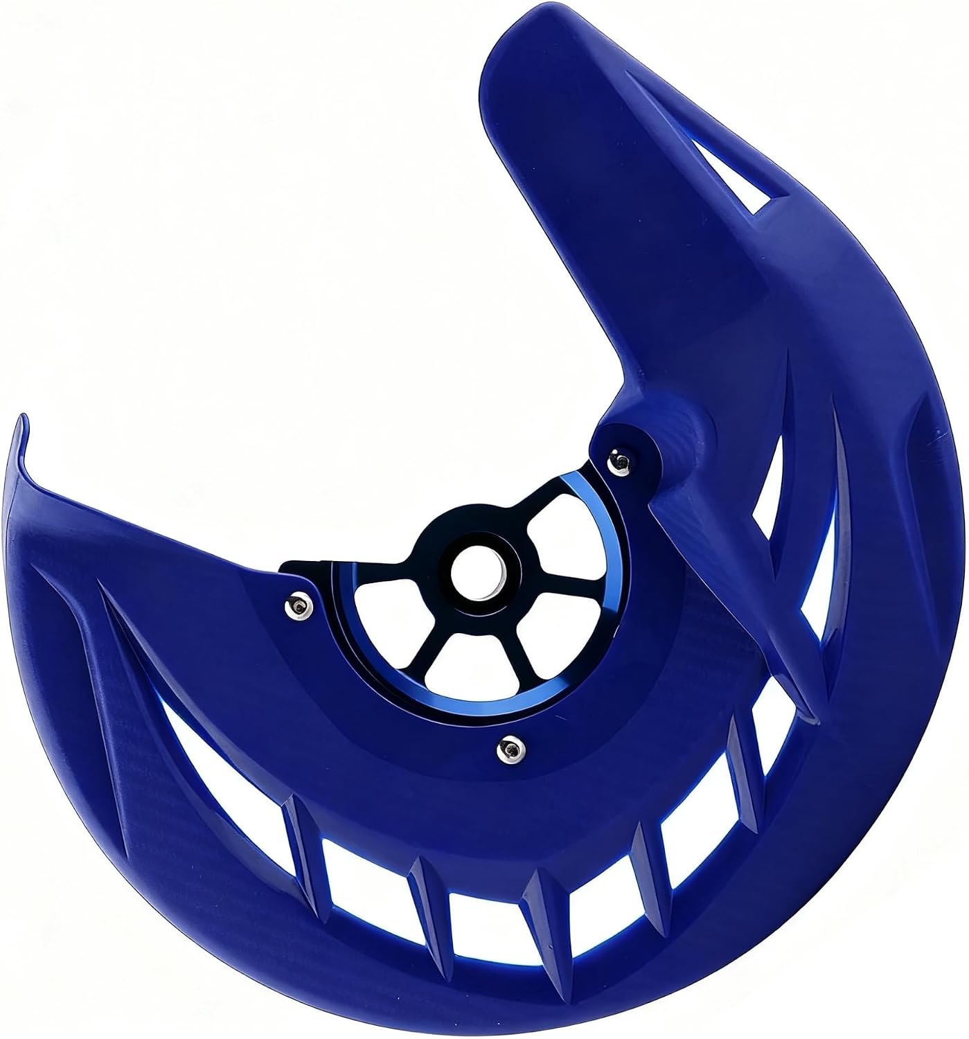 Front Brake Disc Guard 22mm Protector Cover for YZ125 YZ250 YZ250F YZ450F YZ125X YZ250X YZ250FX YZ450FX WR125 WR250 WR250F WR450F (Blue)