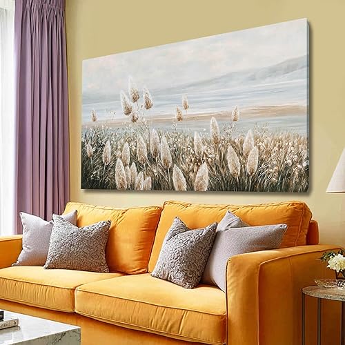 Miniatura 13 de Obra de arte moderna en blanco y negro, arte abstracto de pared para sala de estar, hojas del hogar, lienzo, cuadros de dormitorio, arte de pared