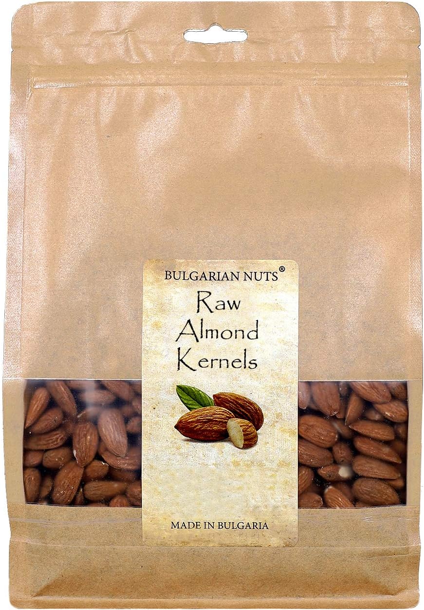 1 kg Raw Almond Kernels Supreme Large, Origin Bulgaria
