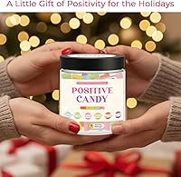 Vista 7 de Caramelos positivos, 30 afirmaciones diarias para mujeres, adolescentes, dulce afirmación positiva, lindo tarro de dulces de motivación, regalos
