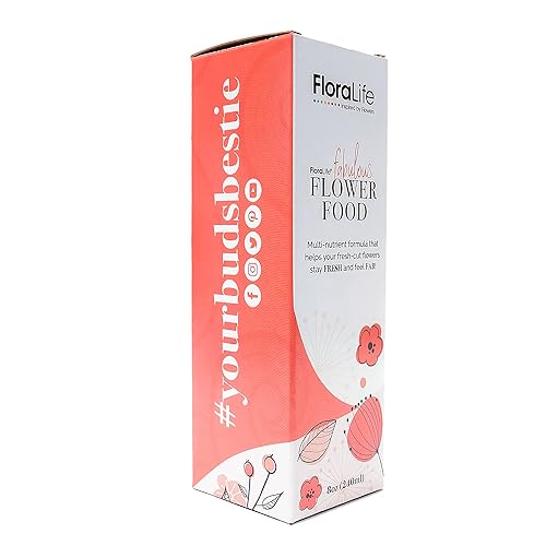 Miniatura 2 de FloraLife Alimento de flores recién cortadas - Solución líquida de nutrientes e hidratación - 8oz