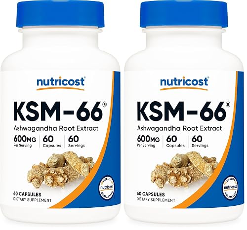 Nutricost KSM-66 Ashwagandha 600 mg