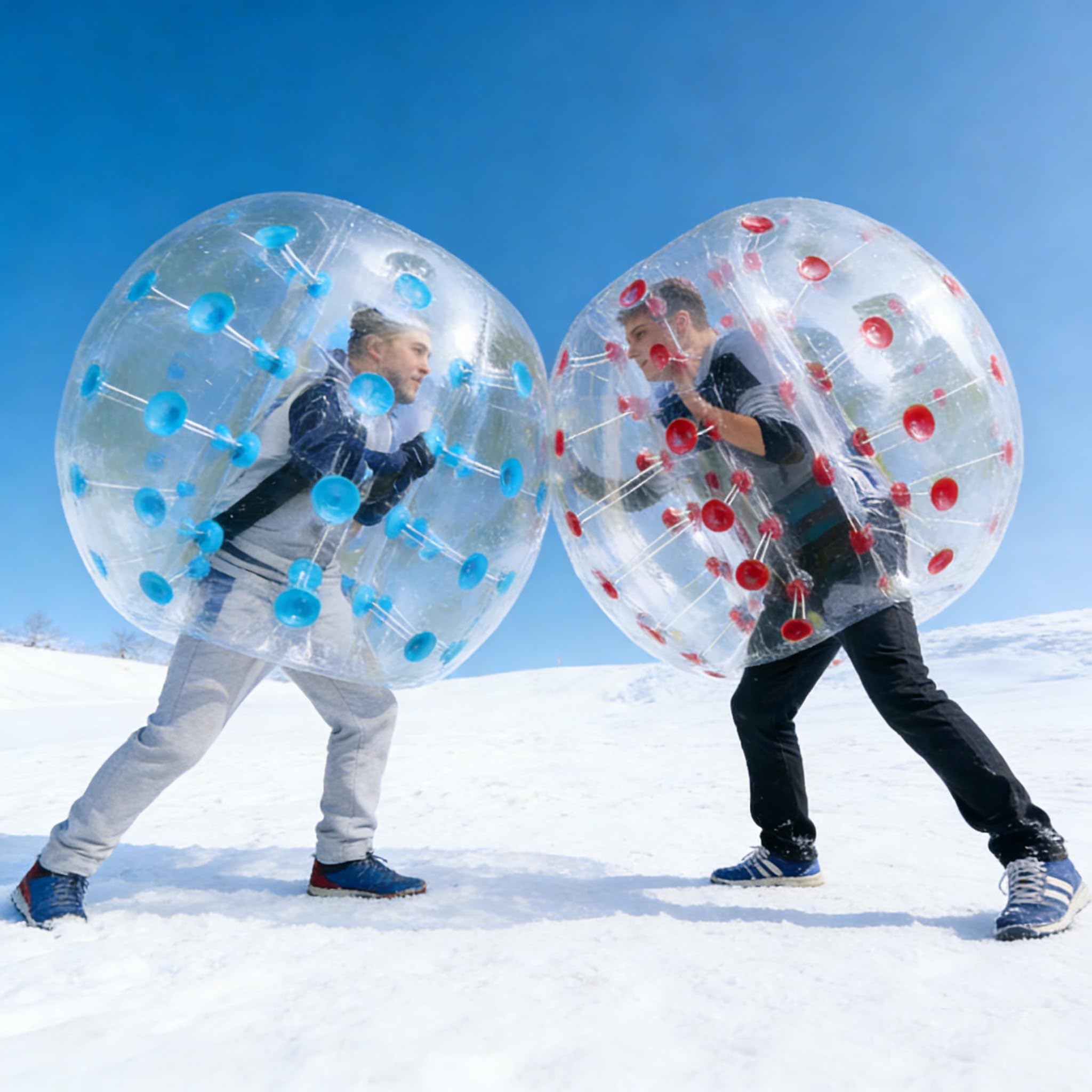 SZCQ Inflatable Bumper ONE Ball for Adult Kids Bubble Soccer Balls Blow Up Toy Playground Balls Human Hamster Knocker Ball Outdoor Zorb Balls