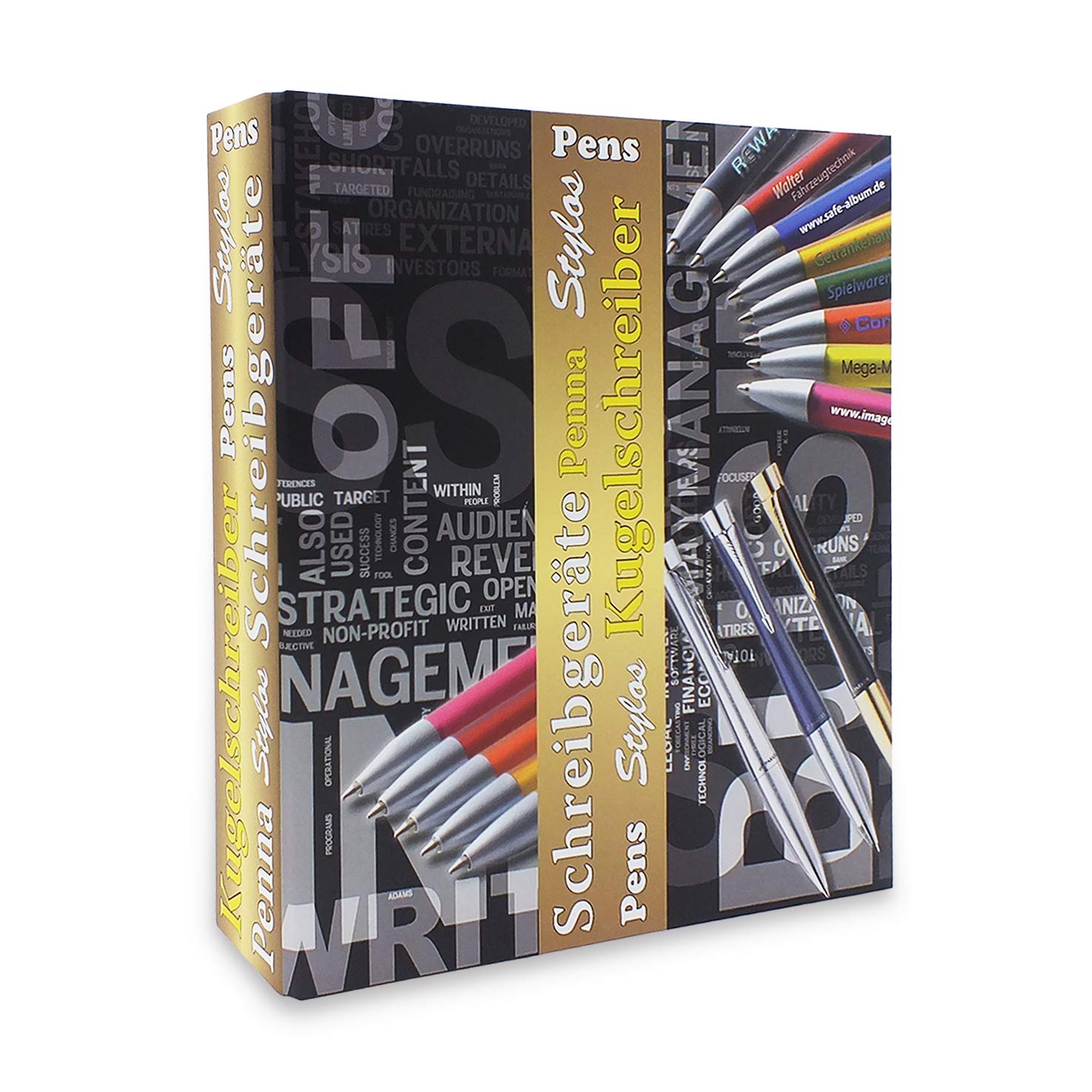 Album de crayons SAFE 7929 pour ranger et protéger vos stylos plume de valeur