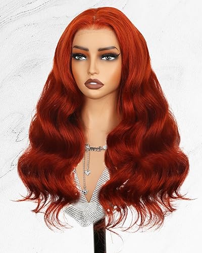 Miniatura 9 de CLong Peluca de cabello humano con encaje frontal degradado con reflejos, 13x4, lacio, 427, rubio miel, peluca de cabello humano prearrancado,