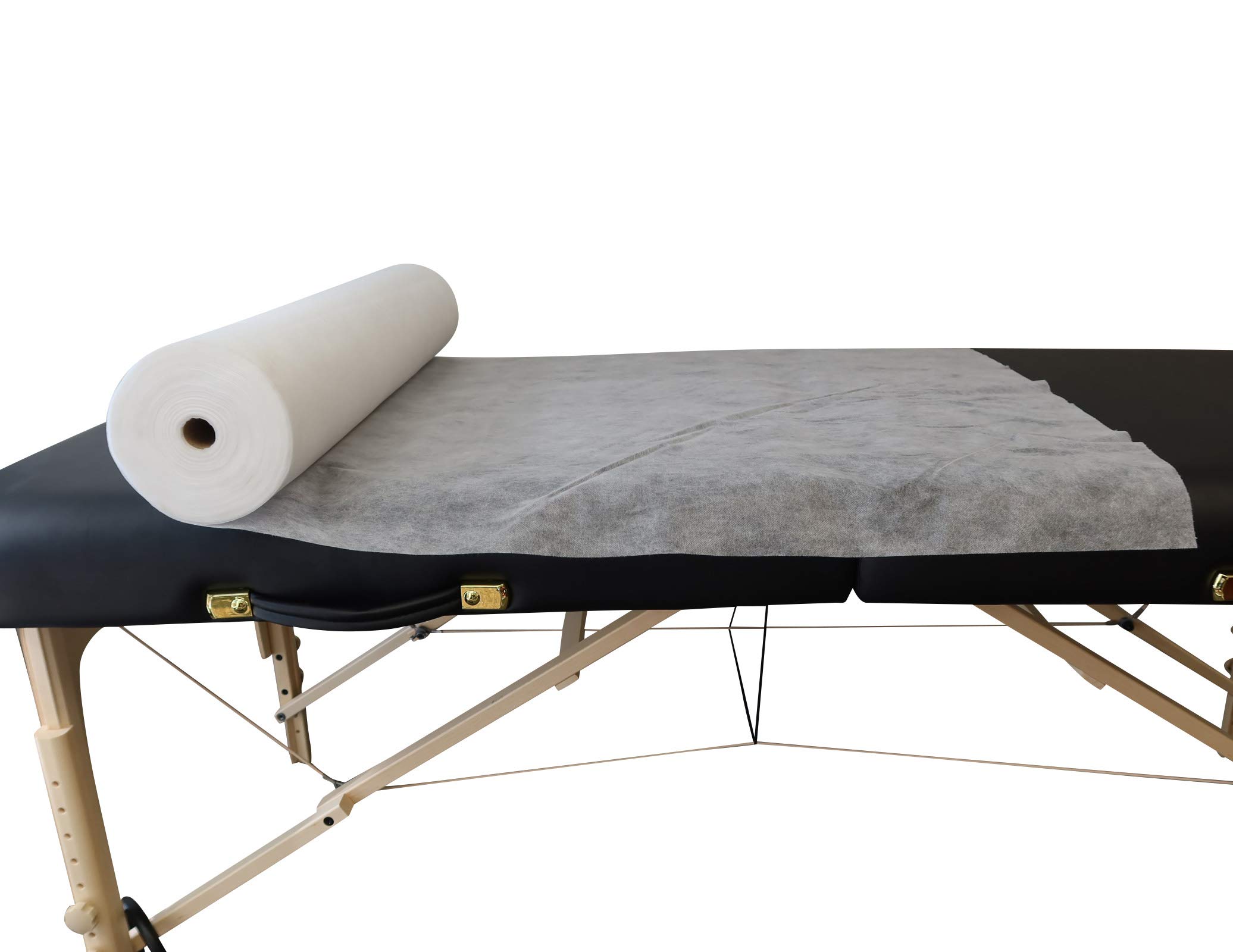 DevLon NorthWest(1PC) - Nonwoven Disposable Bedsheet Perforated Massage Table Sheet Facial Wax Chair Cover Sheet 90m Long 80cm Wide (1PC)